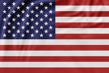 American flag waving with stars and stripes on white and black backgrounds