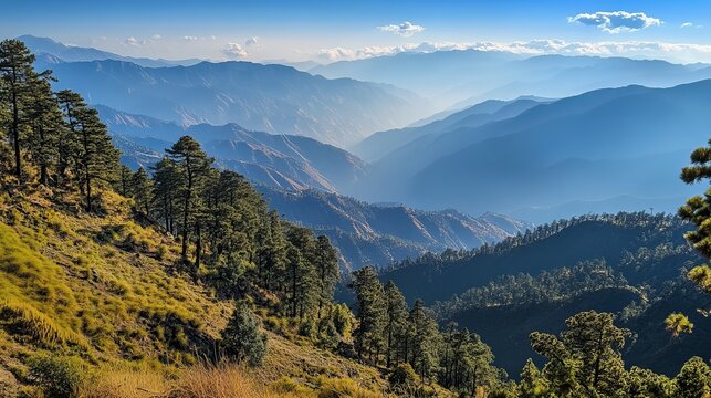 Nag Tibba, also known as Serpent's summit, is Uttarakhand's highest peak in the Garhwal Himalayas.  It's 9,915 feet above sea level.