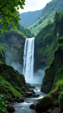 waterfalls thrive lush green landscapes creating breathtaking scenery everywhere always beautiful nature spots exist nearby everyday