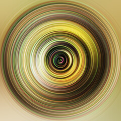Colorful radial motion effect. Abstract rounded background.