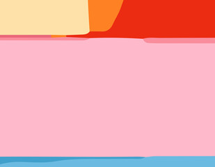 Obraz premium Fiery Fusion of Red and Orange Bold and Vibrant Abstract Background. A Radiant Blend of Warm Red and Orange Tones in a Dynamic Abstract Design. Shades of Red and Orange Creating a Abstract Artwork