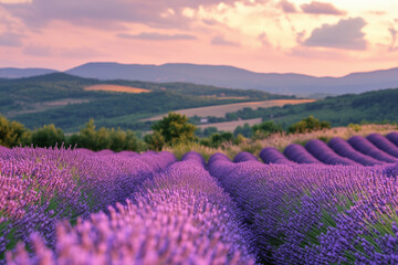 Fototapeta premium lavender field in provence france