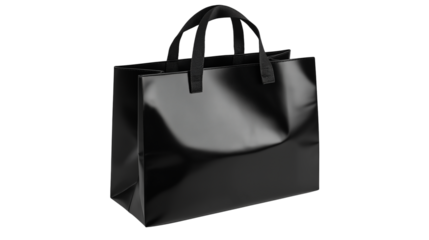 black woman's handbag isolated on white background , luxury lady's bag , Fashion Ladies Accessories , Leather Satchel , transparent png	