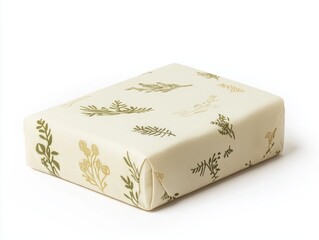 Sleek Eco-Friendly Reusable Food Storage Wrap with Leaf Design