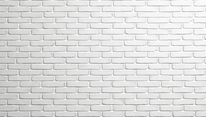 Obraz premium White brick wall background with weathered texture. Old brickwork, solid structure. Urban construction, aged surface, retro style. Concrete material with vintage pattern, abstract design, plaster