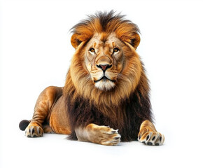 Fototapeta premium lion isolated