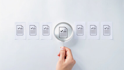 Fototapeta premium Hand holding remote control with buttons for electrical equipment and power functions in a home setting