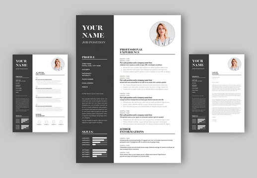 Resume CV PDF Layout