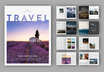 Travel Magazine Layout