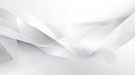 Fototapeta premium Abstract White Wave Composition Grey Scale Swirls and Lines, Abstract Background Design, White Texture Abstract,Background