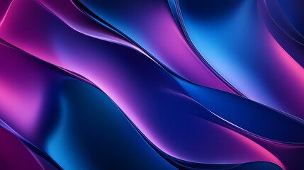 Obraz premium futuristic abstract patterns with geometric shapes, high resolution, bold and vibrant design, glowing blue and purple tones, sleek and modern, artistic layout