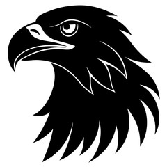 Obraz premium eagle head vector illustration