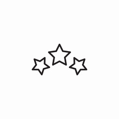 star review icon sign vector