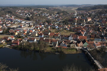 Fototapeta premium kallmünz perle des naabtals
