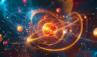 Quantum particles in a chaotic environment, particle fluctuations, uncertainty principle