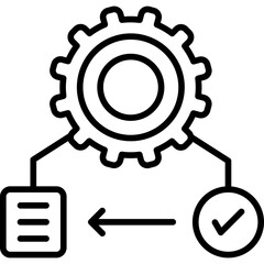 Process Icon Vector Element