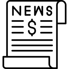 News Icon Vector Element