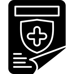 Obraz premium Medical Insurance Icon Vector Element