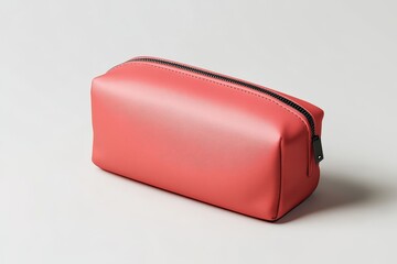 3D Makeup Pouch Isolated and White Background