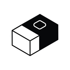 Eraser stock illustration