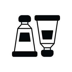 Paint Tubes stock illustration