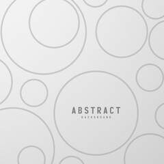 Grey Abstract Circle Background Design, Website Use