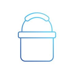 Paint Bucket stock illustration