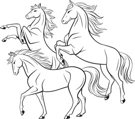 horse vector illustration
