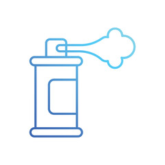 Spray stock illustration