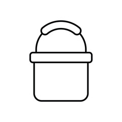 Paint Bucket stock illustration