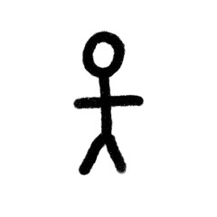 png cute doodle line pen element