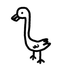 png cute doodle line pen element