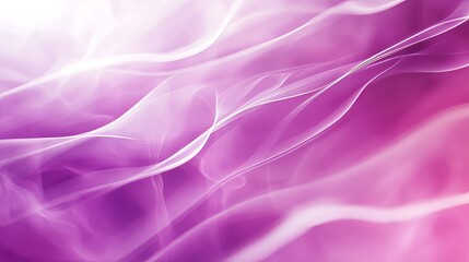 Fototapeta premium gradient pink and purple abstract background with layered waveforms and soft light reflections, sleek and futuristic, artistic and modern design