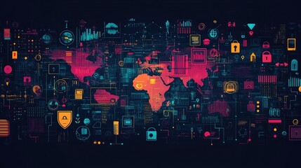 Happy World Password Day vector template. Design for your celebration