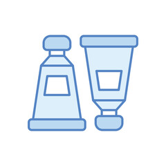 Paint Tubes stock illustration