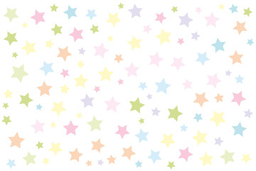special multicolor star on white background
