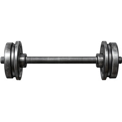 Fototapeta premium Axle with strong construction isolated on transparent background