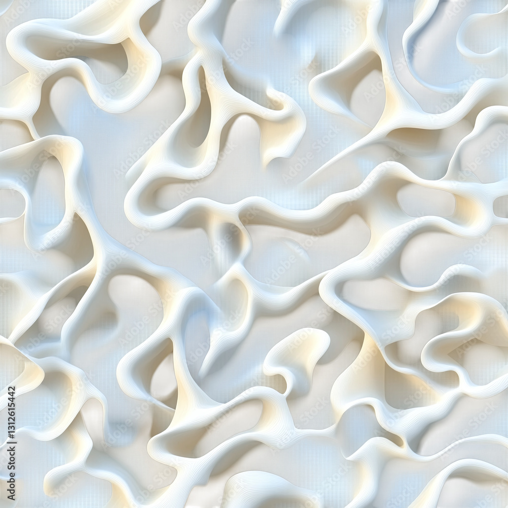 Poster backdrop with seamless texture isolated on transparent background