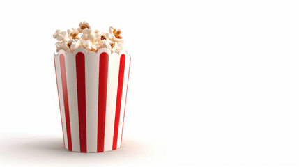 popcorn on whitebackground