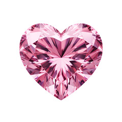 Pink Heart Diamond: Stunning Gemstone Image png