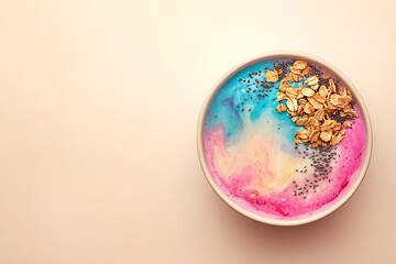 Rainbow Smoothie Bowl - A Colorful and Healthy Treat