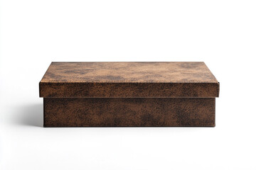 Elegant brown storage box ideal for organizing home or office essentials