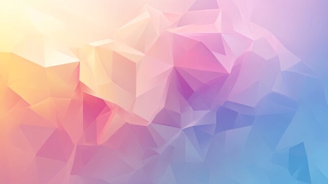 Low Poly Style Background Design Usage