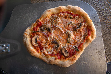 Top view Pizzza