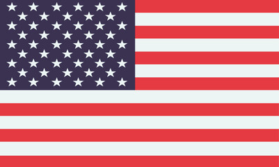 Naklejka premium USA Flag with Dramatic Lighting – Symbol of Freedom and National Pride 