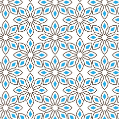 This seamless design is suitable for background or as a character motif.