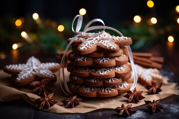 Christmas gingerbread cookies
