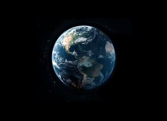 planet earth in space
