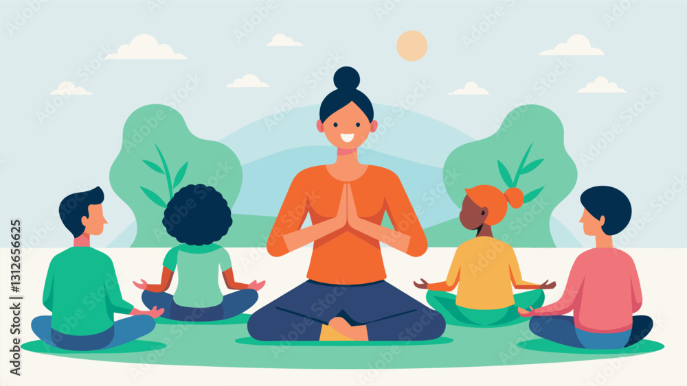 Poster the instructor introduces the concept of selfcompassion and leads the group in a meditation focused 