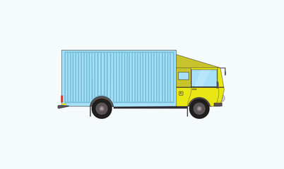 Premium truck vector illustration